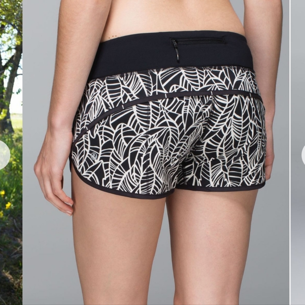 Lululemon Run speed shorts 2 way streach